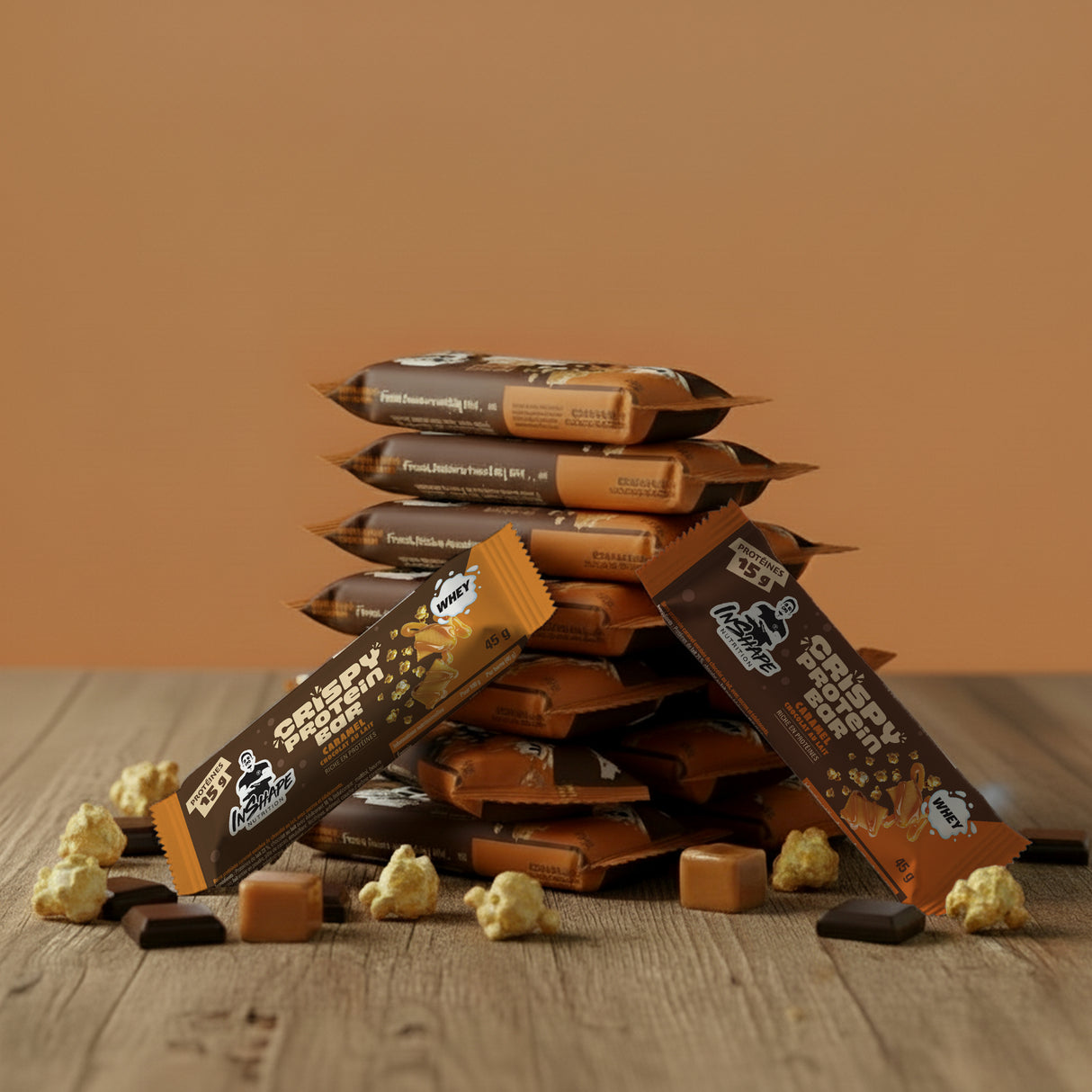 Barretta proteica croccante 45 g