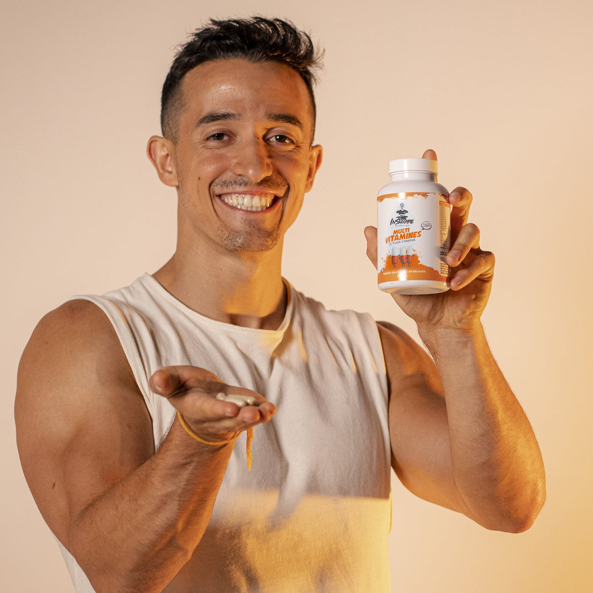 Tibo Inshape e i suoi multivitaminici Inshape Nutrition